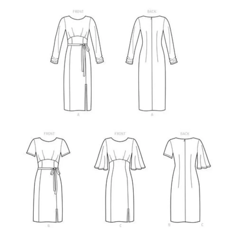 Simplicity Sewing Pattern 10744 9173 Misses Dress‎ Size 6-14
